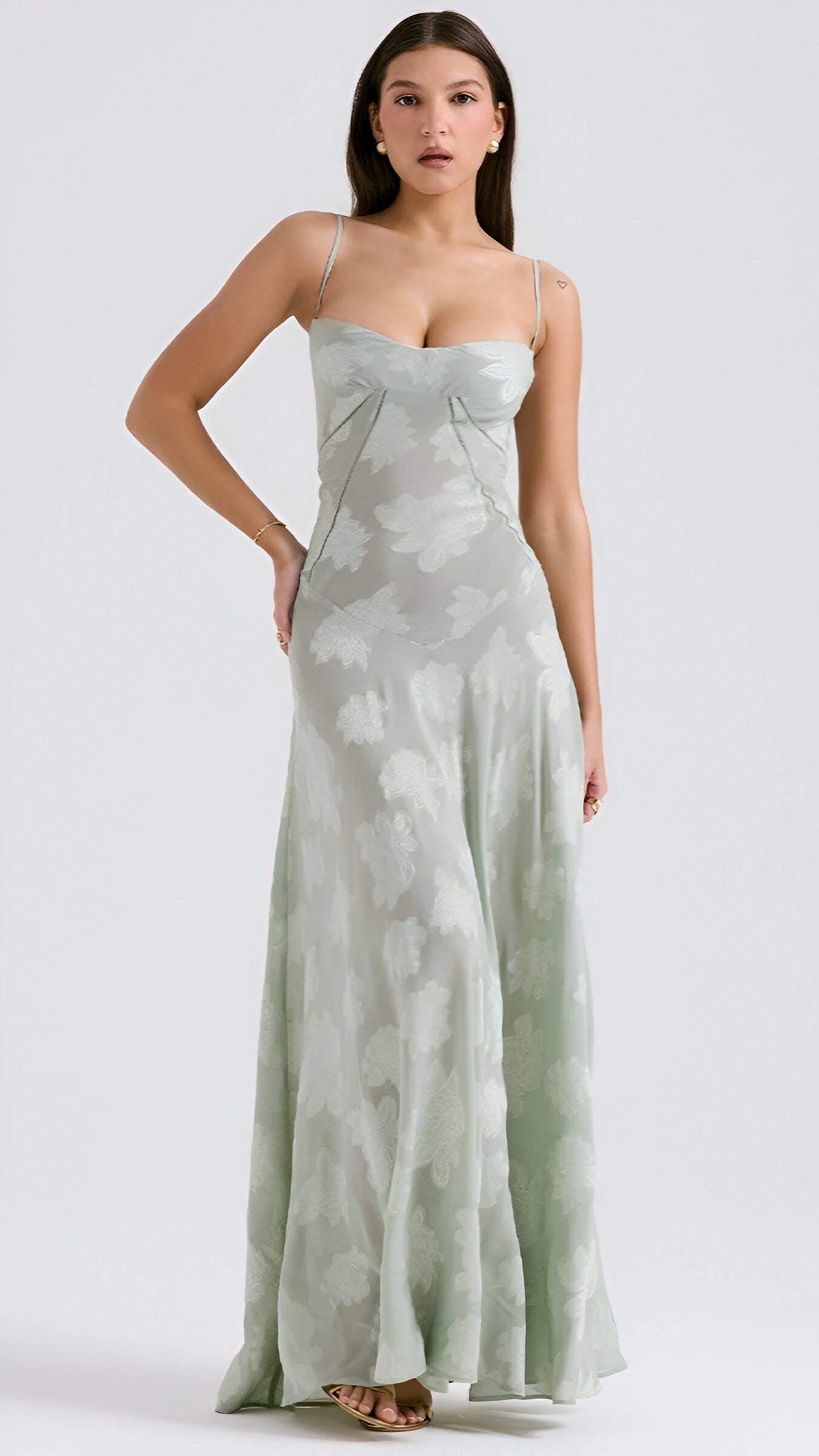 Glamour - Lace-up Dress