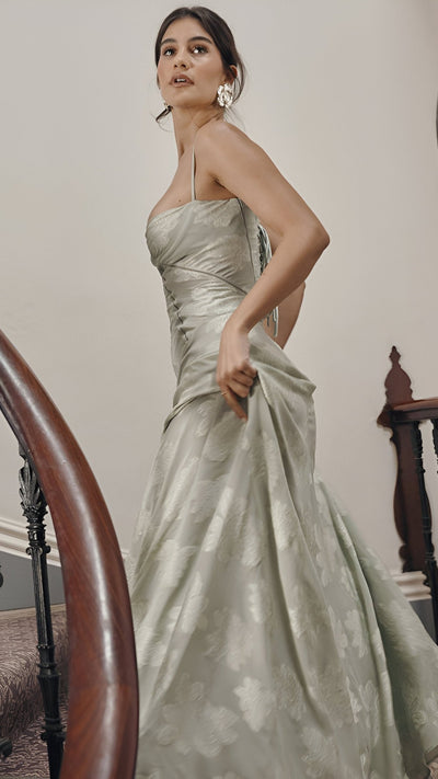 Glamour - Lace-up Dress