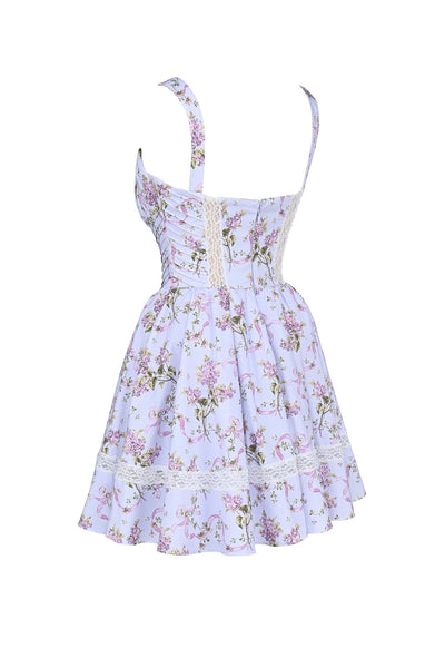 Floral Ribbon Dress