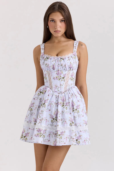 Floral Ribbon Dress