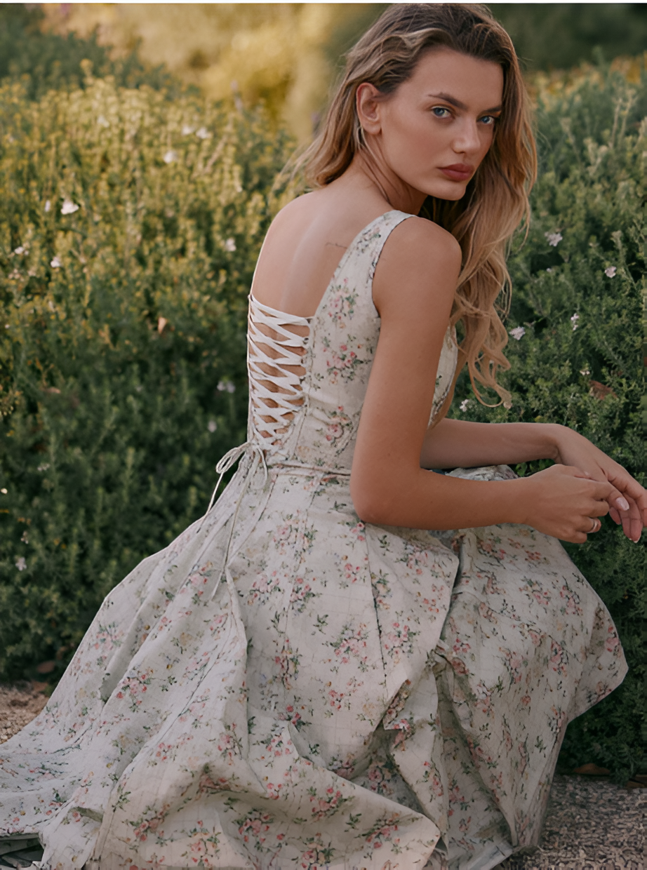 Maribel - Floral Dress