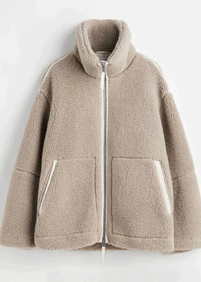 Mae - Cozy Teddy Coat