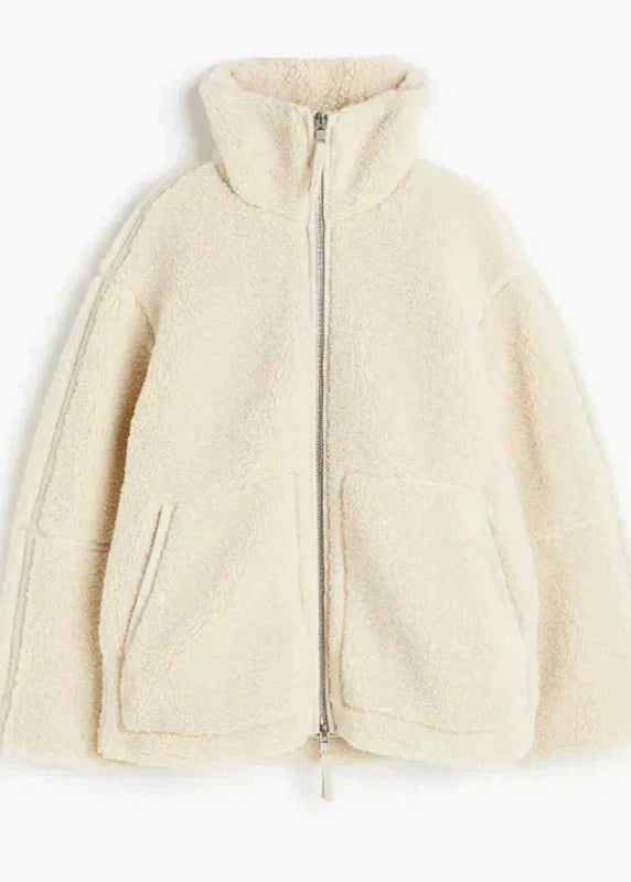 Mae - Cozy Teddy Coat