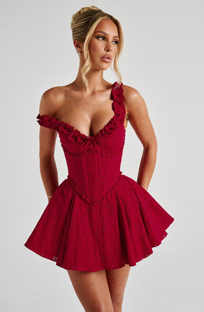 Millennium Mini Dress - Red