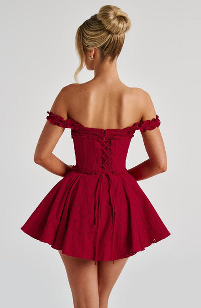 Millennium Mini Dress - Red
