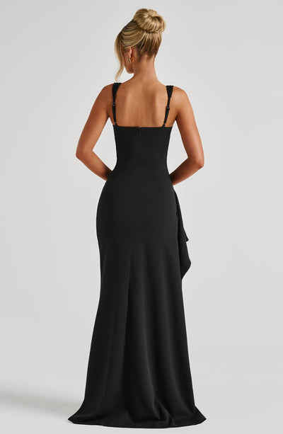 Elina Maxi Dress - Black