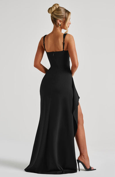 Elina Maxi Dress - Black