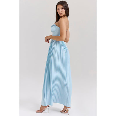 Ocean Blue Maxi Dress