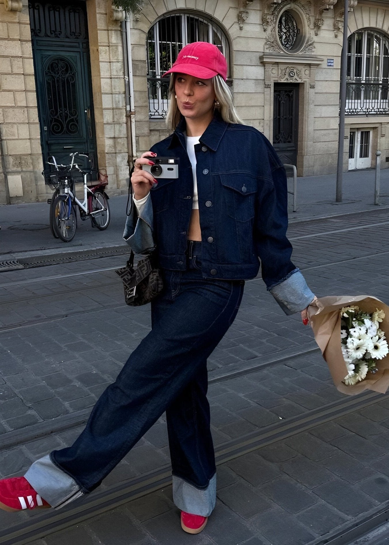 Anna - Denim Set