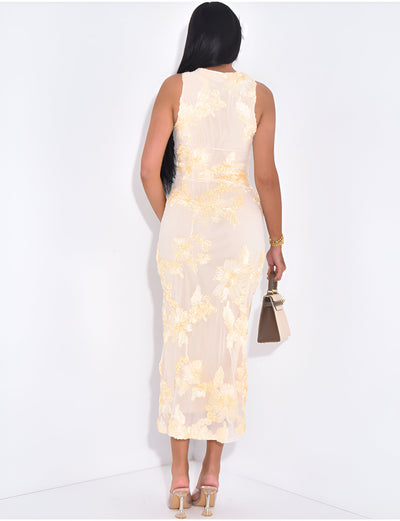 Flower Maxi Dress