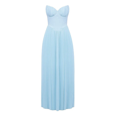 Ocean Blue Maxi Dress
