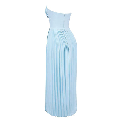 Ocean Blue Maxi Dress
